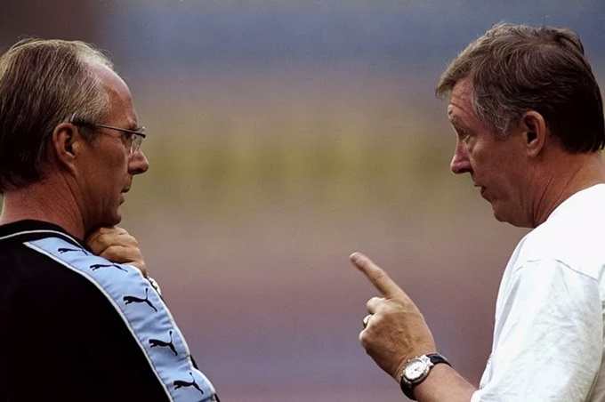 Sir Alex và Sven Goran Eriksson từng xung đột với nhau tại World Cup 2006