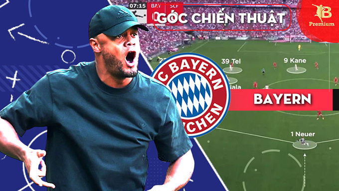 HLV Kompany đang biến Bayern Munich thành đội bóng chơi tấn công đáng sợ nhất châu Âu